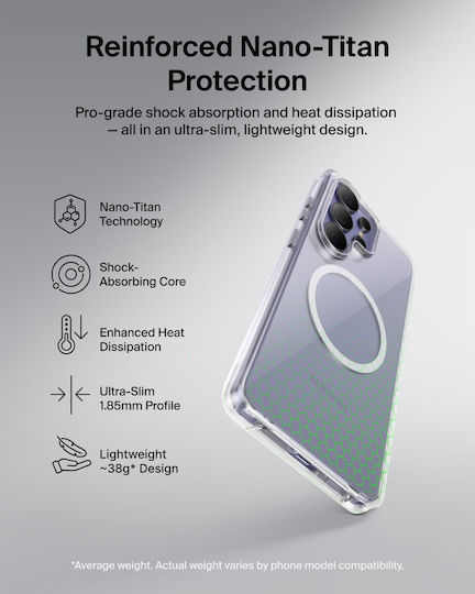 Belkin Sheerforce Back Cover Σιλικόνης / Πλαστικό Διάφανο (Galaxy S26)