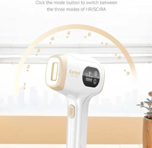 Kemei Kemei IPL Epiliergerät für Gesicht Körper & Bikini KM-7106