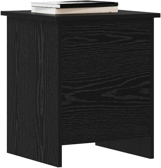 vidaXL Decorative Wooden Black Trunk 40x40x50cm