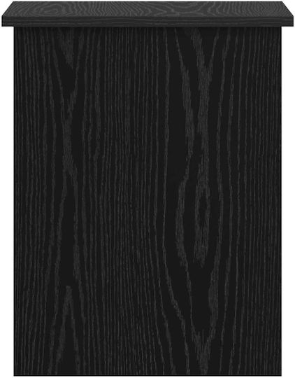 vidaXL Decorative Wooden Black Trunk 40x40x50cm