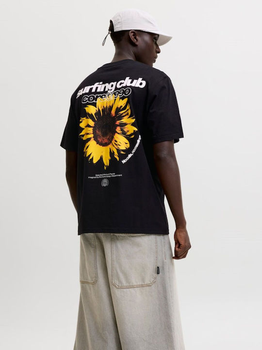 Jack & Jones Crew Neck T-Shirt Schwarz