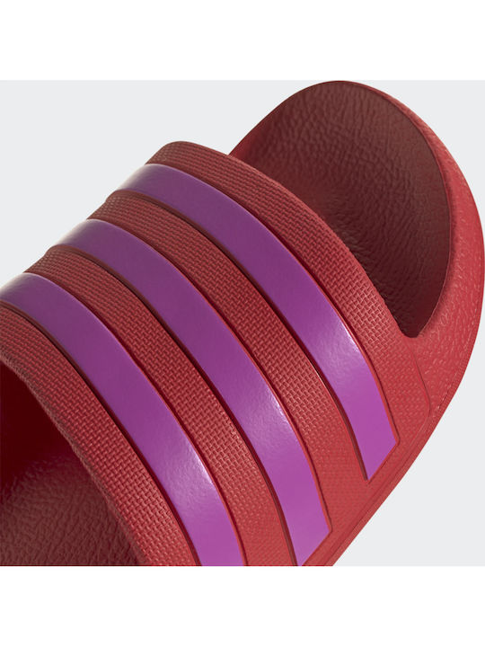 Adilette Σαγιονάρες σε Κόκκινο Χρώμα