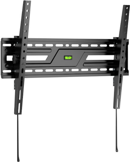 Brateck Βάση Τηλεόρασης Τοίχου έως 86" και 75kg Μαύρο