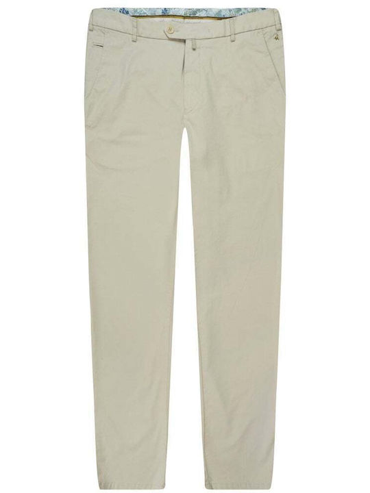 Bonn Men's Trousers Chinos Elastic Light Beige