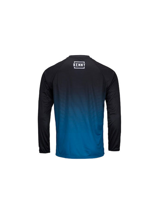 Kenny Kids Long Sleeves Mountain Bike Black Jersey