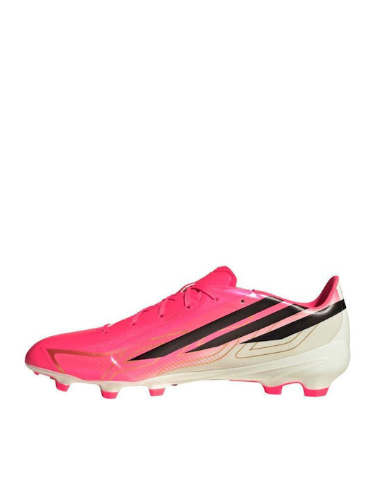 adidas League Ποδοσφαιρικά Παπούτσια με Τάπες FG Ροζ