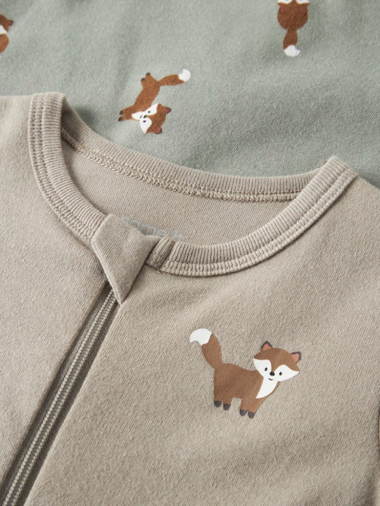 Name It Set Baby-Strampler Fox