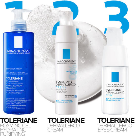 La Roche Posay Toleriane Double Cleanser Gel Cleansing Face 400ml