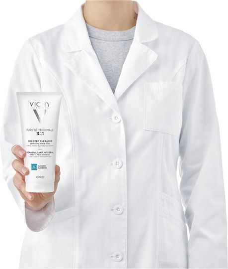 Vichy Purete Thermale 3 in 1 Emulsion Makeup Remover Face & Eyes 300ml