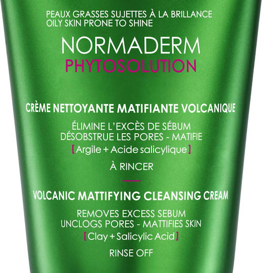Normaderm Phytosolution Крем за Почистване на Лице за Контрол на Омазняването и Срещу Несъвършенствата 125мл
