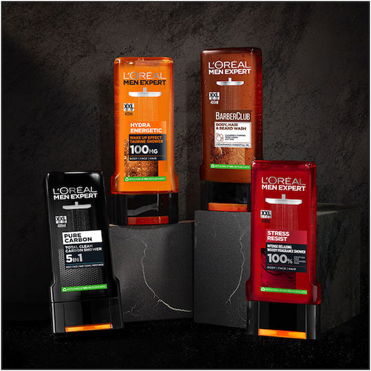 L'Oreal Paris Men Expert Hydra Energetic Gel de Duș pentru Bărbați cu Glicerină Hidratant 400ml