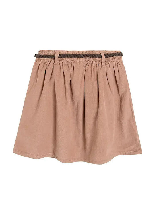 Kids Corduroy Brown Skirt