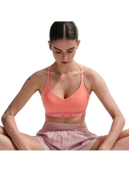 Dri-Fit Indy Women's Athletic Sports Bra Fd1062-693 with Light Padding