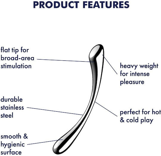 Satisfyer Dildo Silver