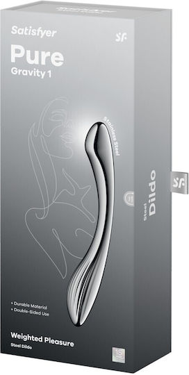 Satisfyer Pure Gravity 1 Dildo Ασημί