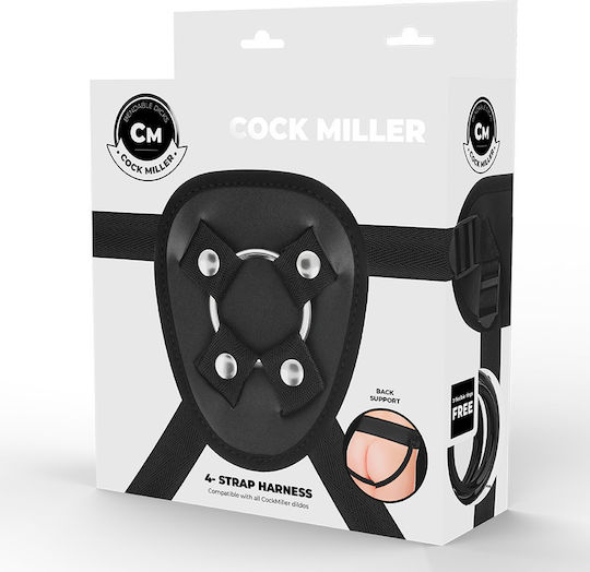 Cock Miller Strapon Set Realistic Dildo Vibration Suction Cup Remote Control 21.5cm
