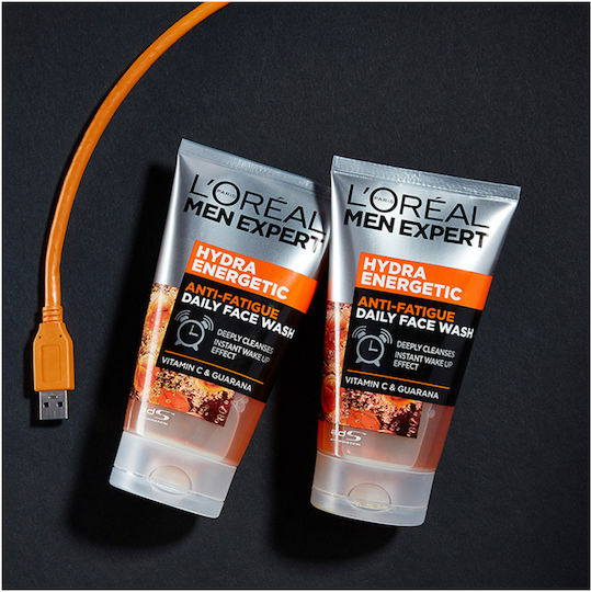 L'Oreal Paris Men Expert Hydra Energetic Gel Καθαρισμού Προσώπου 100ml