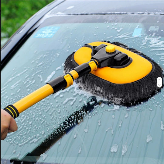 Auto-Reinigung Bürste 3 1 Verstellbarer Teleskopgriff 50-102cm Kopf Microfiber Chenille