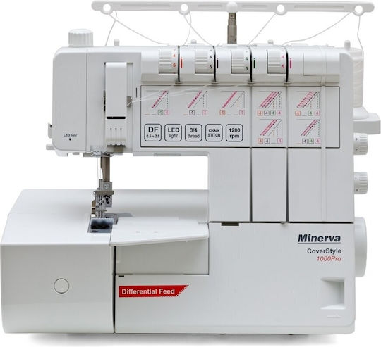 Minerva Professional Sewing Machine CS1000PRO White