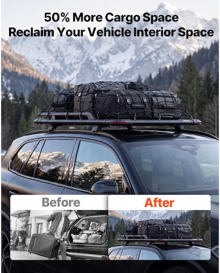 Vevor Raft de Acoperiș Auto din Aluminiu