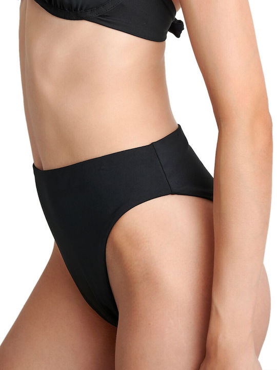 Bikinihosen Slip Schwarz