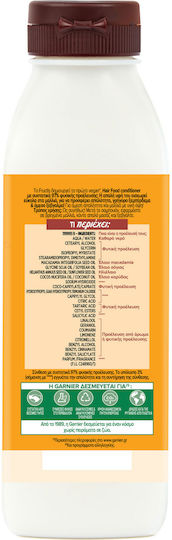 Garnier Fructis Macadamia Hair Food Conditioner Hydration for Dry Hair 350ml