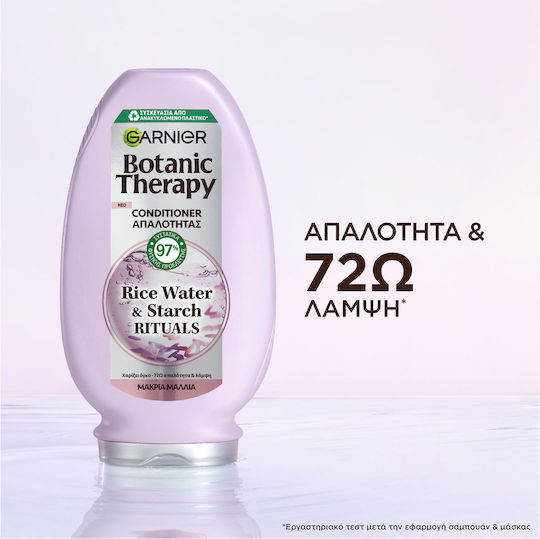 Garnier Botanic Therapy Rice Water & Starch Rituals Conditioner Όγκου 200ml