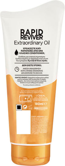 L'Oreal Paris Elvive Extraordinary Oil Rapid Reviver Conditioner Ενυδάτωσης για Ξηρά Μαλλιά 180ml
