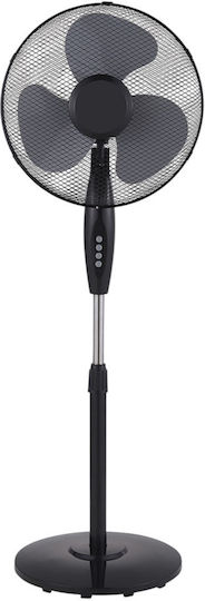 Ankor A-853298 Ventilator Sockel 50W Lüfterdurchmesser 40cm Schwarzer
