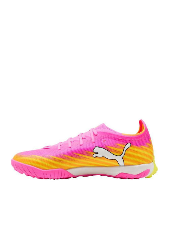 PUMA Ultra 6 Match Ποδοσφαιρικά Παπούτσια με Σχάρα TT Ροζ