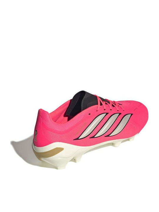 adidas Predator League Football Shoes with Cleats FG Pink