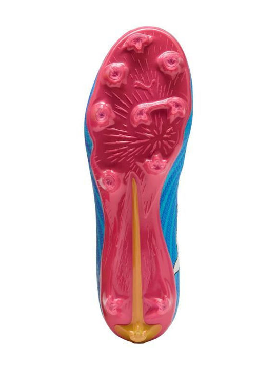 PUMA Ultra 6 Pro FG/AG Football Shoes with Cleats Pink