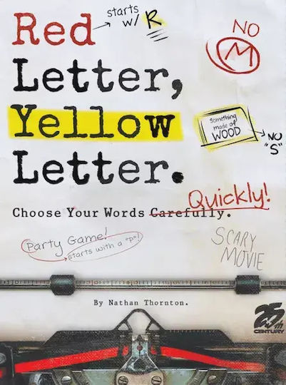 Επιτραπέζιο Παιχνίδι Red Letter Yellow Letter για 2-6 Παίκτες 10+ Ετών (EN) 25th Century Games