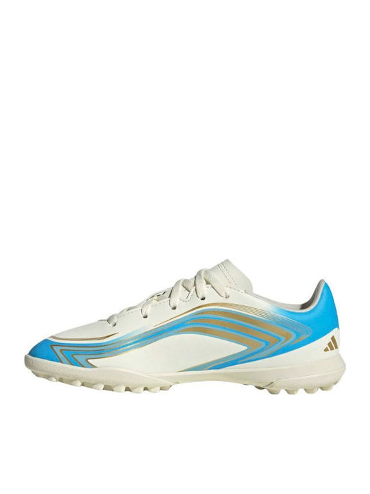 F50 Messi Club TF Детски Футболни Обувки С Гумена Подметка Бели
