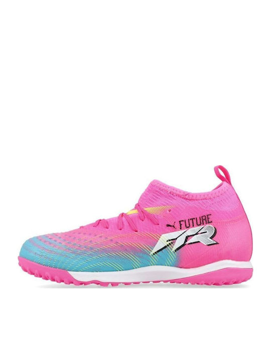 Future 9 Match TT Kids Soccer Cleats & Shoes with Turf Pink