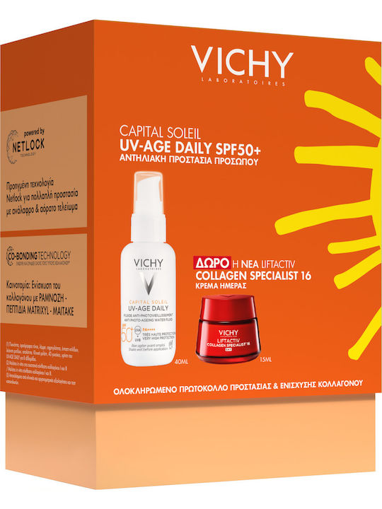 Vichy Capital Soleil Hautpflegeset für Anti-Aging, Feuchtigkeitsspendend & Aufhellung Vichy Capital Soleil Hautpflegeset für Anti-Aging, Feuchtigkeitsspendend & Aufhellung