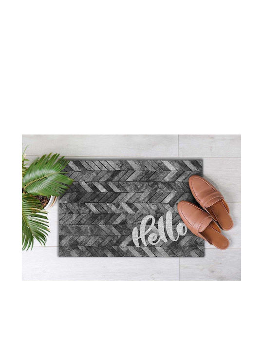 SteweHome Non-Slip Orange Doormat 70x45cm