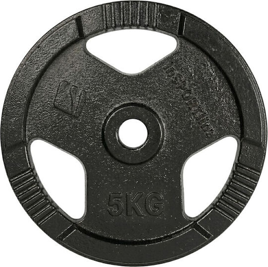 inSPORTline Metal Plate 1 x 5kg Φ30mm with Handles
