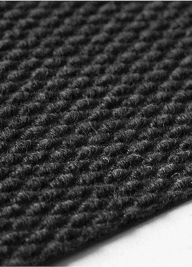 SteweHome Pată De Intrare Antiderapant Negru 50x80cm