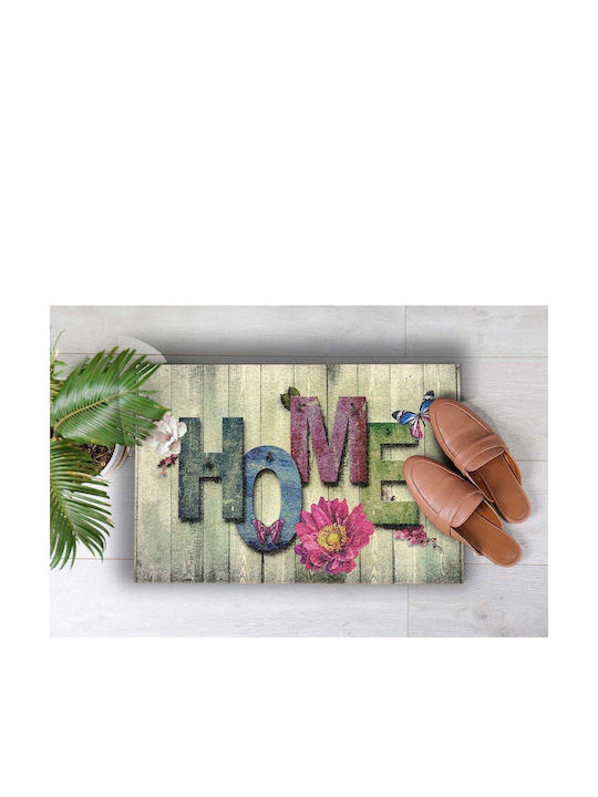SteweHome Non-Slip Orange Doormat 70x45cm