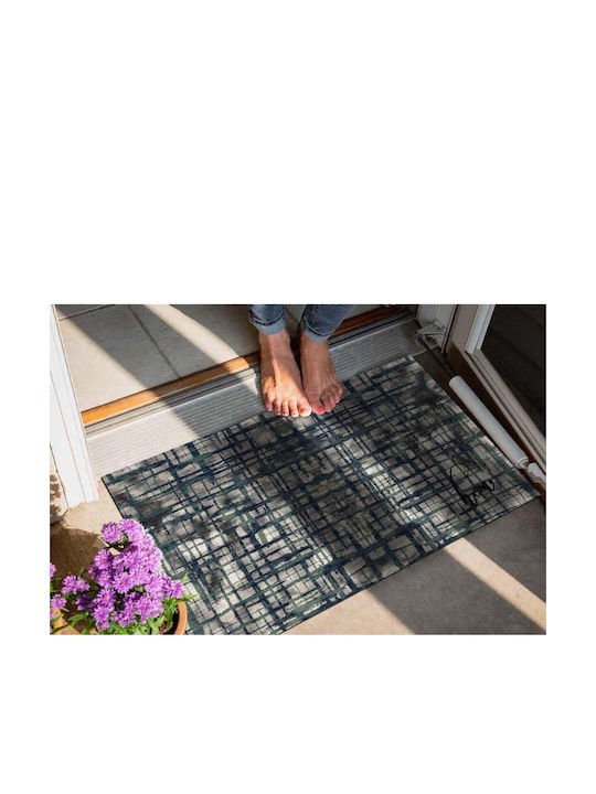 SteweHome Non-Slip Orange Doormat 70x45cm
