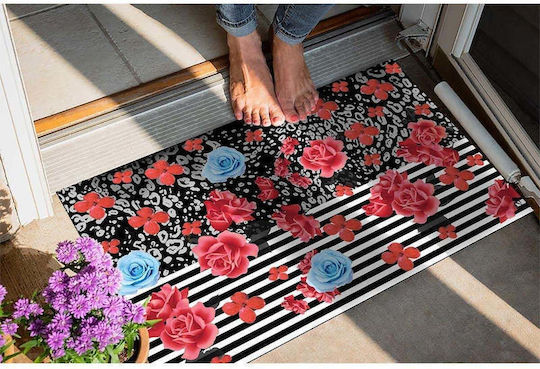 SteweHome Πατάκι Εισόδου Κόκκινο 70x45εκ. STE-028942-P28942 Κόκκινα