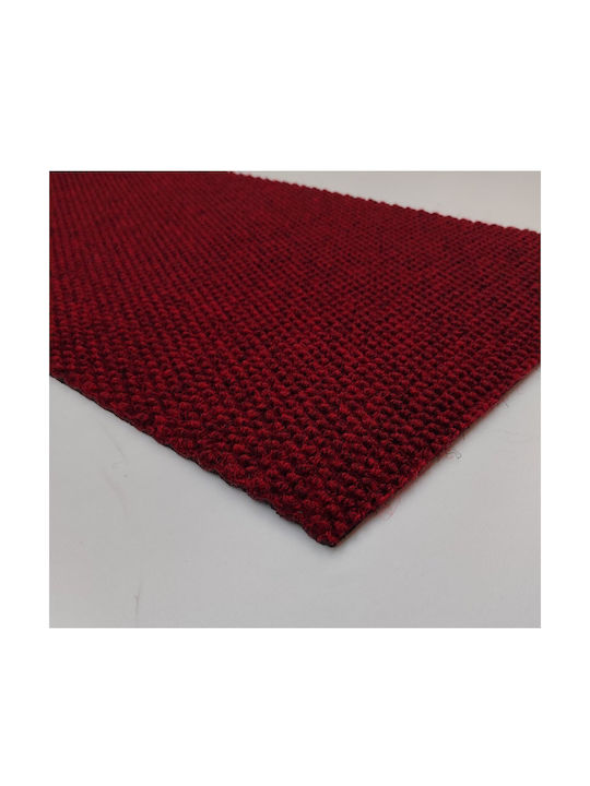 SteweHome Non-Slip Red Doormat 150x50cm