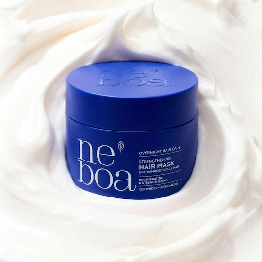 Neboa Mini Size Overnight Hair Care Hair Mask Repairing Night For Dry Damaged And Dull Hair 50 ml