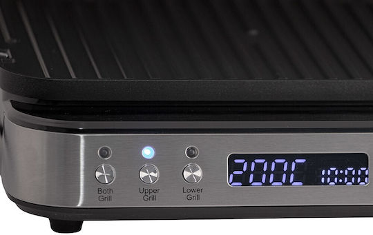 Eldom Τοστιέρα Γκριλιέρα 2000W Μαύρη