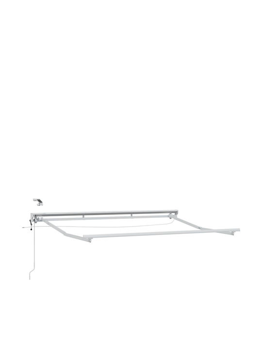 vidaXL Cort Terasă Roz 3.5x2m