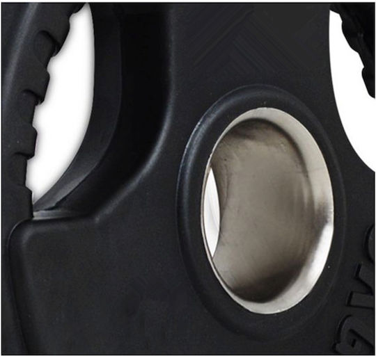inSPORTline Olympic Type Rubber Plate 1 x 10kg Φ50mm with Handles
