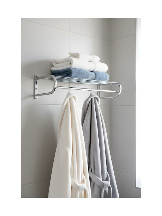 SteweHome Metal Wall Hanger White 103x20x20cm