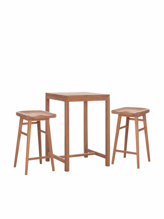 Set Bar de Exterior 3 Piese Natur