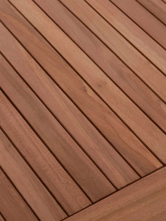 Outdoor Bar Set 5 Pieces Natural Color